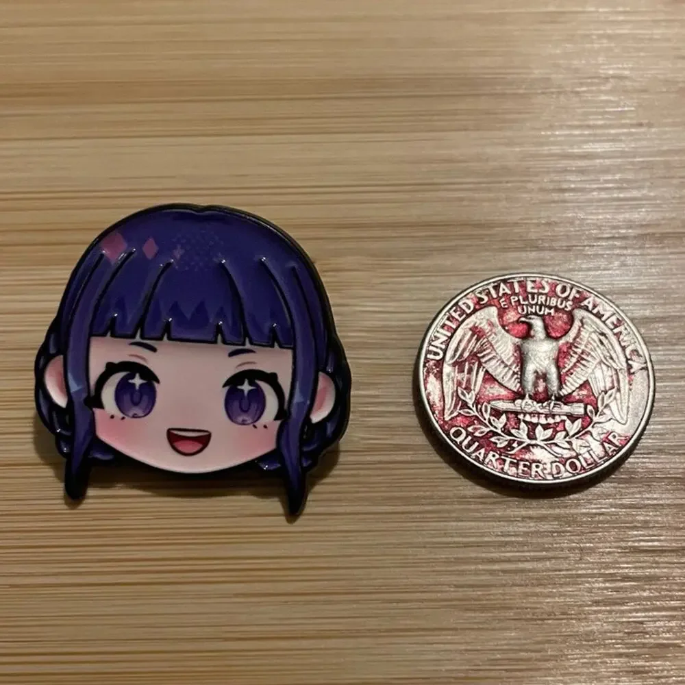 KPop Demon Hunters Huntrix Mira, Rumi & Zoey 3 Piece Pin Set